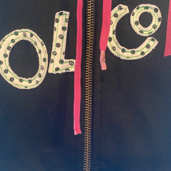 Vintage Y2K Volcom V Line Science Black Patchwork Jacket - Size Large - Picture 7 of 8